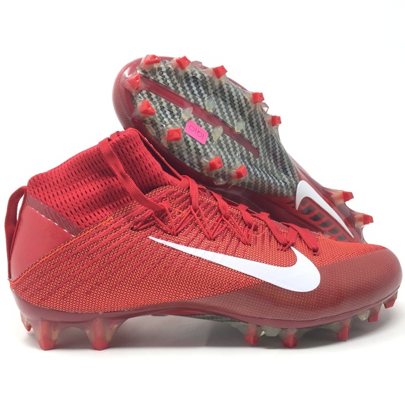 red mens football cleats